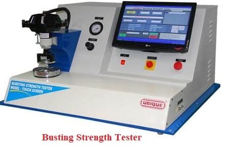 burst strength tester pharma|sop for bursting strength tester.